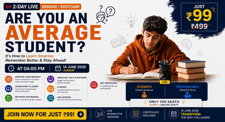 livesession | Are You an Average Student? Learn Smarter, Remember Better & Score Higher!
